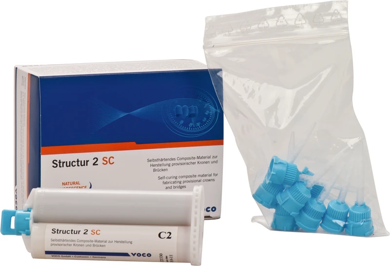 Structur 2 SC  Packung  75 g Doppelkartusche C2, Mischkanülen Typ 6