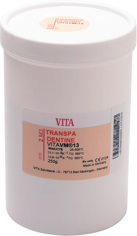 VITA VM® 13 3D-MASTER®  Dose  250 g Pulver transpa dentin 2M3