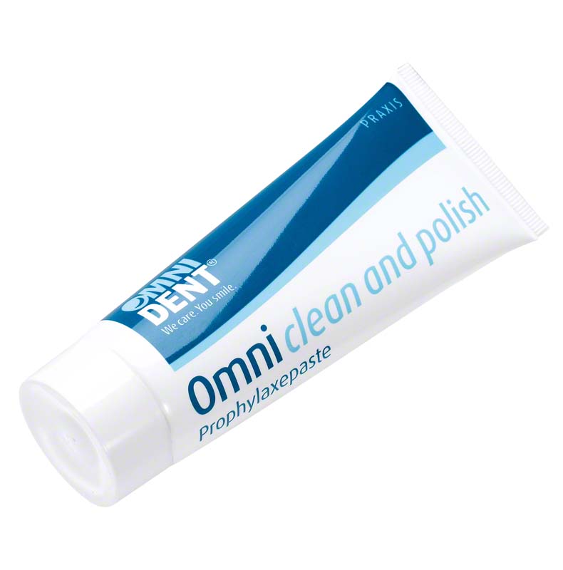 Omni clean and polish  Tube  95 g RDA 40 fein, Pfefferminz