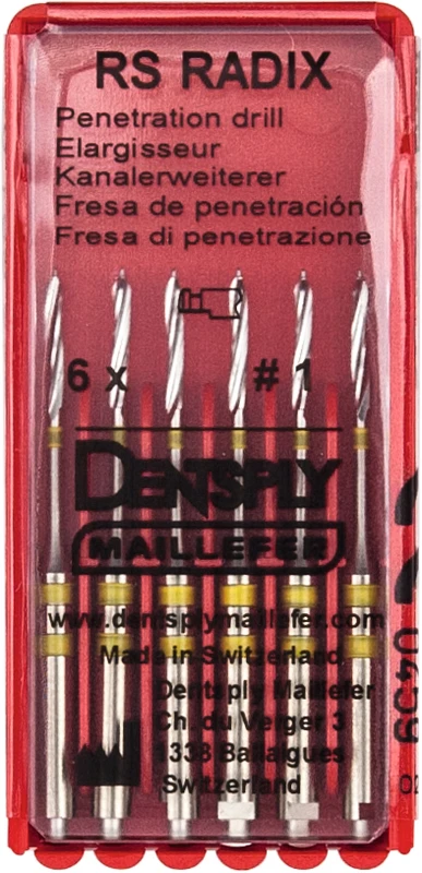 RS RADIX-STIFTE  Packung  6 RS Kanalerweiterer Gr. 1