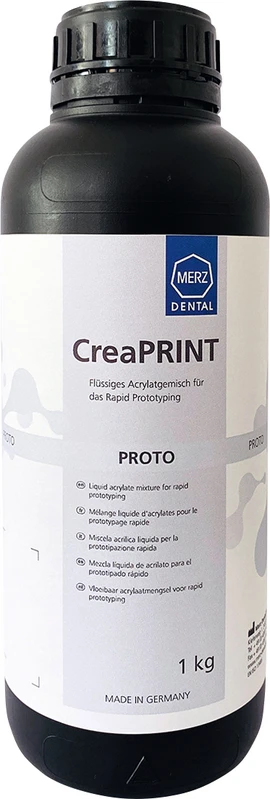 CreaPRINT Proto  Flasche  1 kg 385 nm, clear