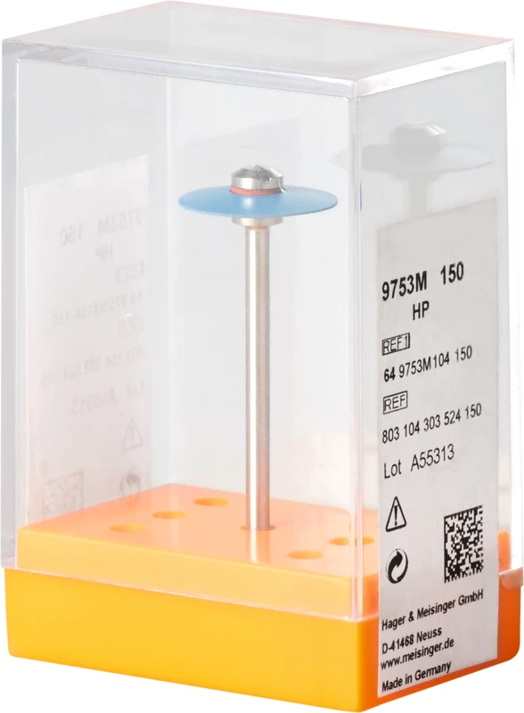 Diamantpolierer 9753  Stück  blau ISO 150, HP