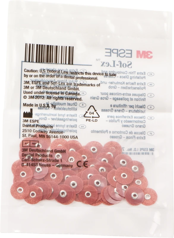 Sof-Lex Ausarbeitungs- und Polierscheiben  Packung  85 Scheiben XT Ø 12,7 mm, grob