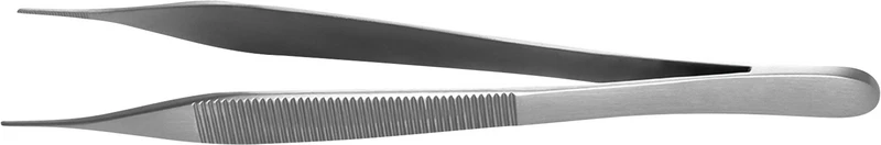 Gewebepinzette nach Adson  Stück  anatomisch, 120 mm, schmal, gerade