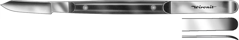 Wachsmesser nach Fahnenstock  Stück  HWL 100-13, 130 mm