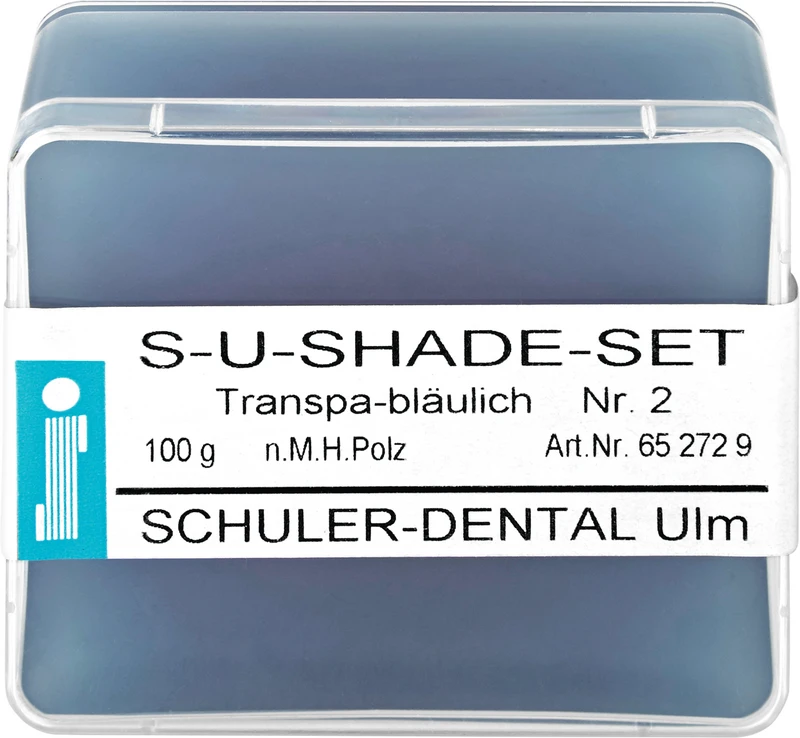 S-U-Shade-Set  Packung  100 g Dose transpa-bläulich