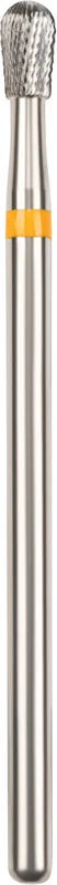 HM-Fräser Schliff 27  Stück  Titanverzahnung, orange fein, HP, Figur 237, Kopflänge: 5 mm, ISO 029
