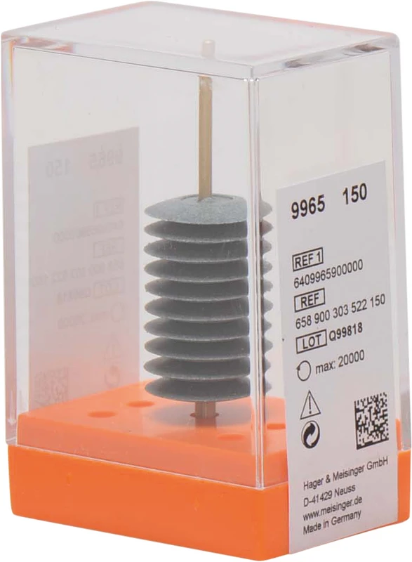 Universalpolierer 9965  Packung  10 Stück unmontiert, grün, Figur 303, 2,5 mm, ISO 150