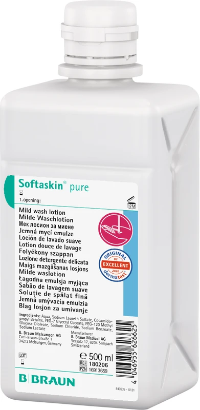Softaskin® pure  Faltflasche  500 ml