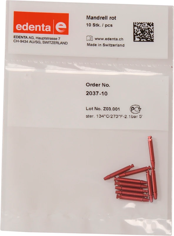 Retopin  Packung  10 Mandrells rot