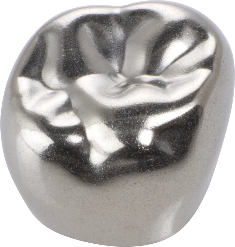 Edelstahlkronen  Packung  5 Stück E-LL-3, für Milchmolaren