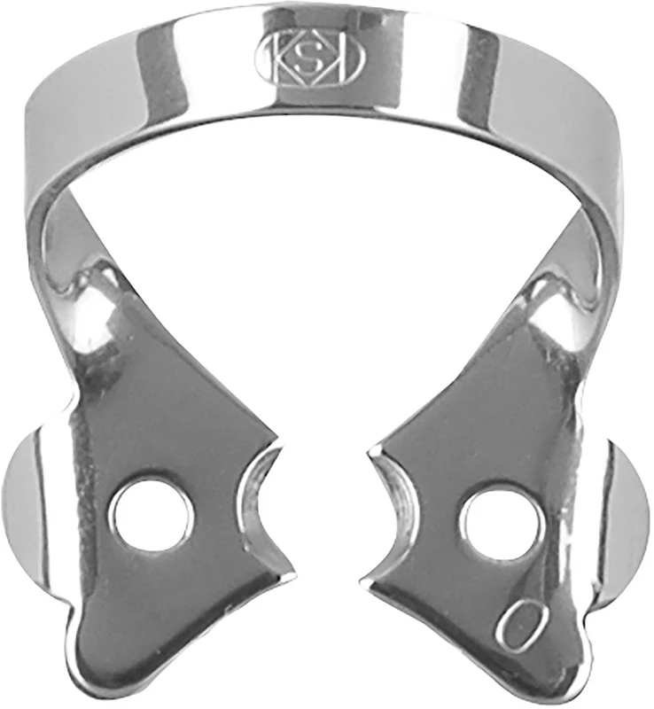 Fit-Kofferdam® Prämolarenklammern mit Flügeln  Stück  Nr. 0