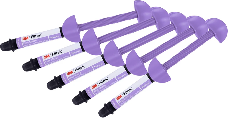 3M Filtek Easy Match Universal Komposit  Packung  5 x 4 g Spritze natural