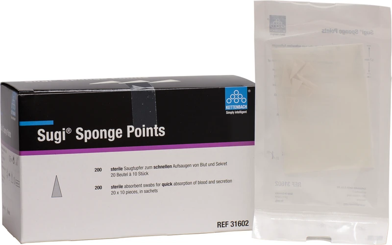 Sugi® Tupfer  Packung  20 x 10 Stück, 17 x 8 mm