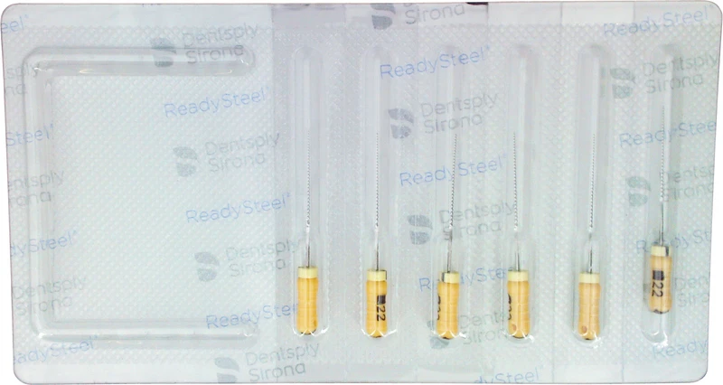 READYSTEEL K-Flexofiles Golden Medium  Satz  6 Stück 25 mm ISO 022