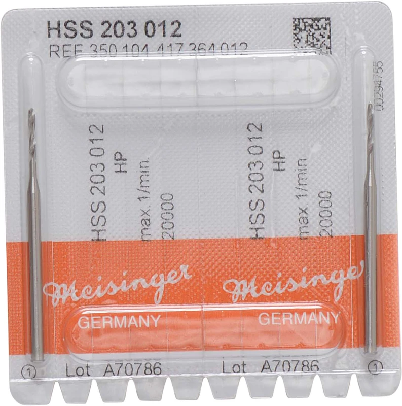 Spiralbohrer HSS 203  Packung  2 Stück HP, Figur 417, 10 mm, ISO 012