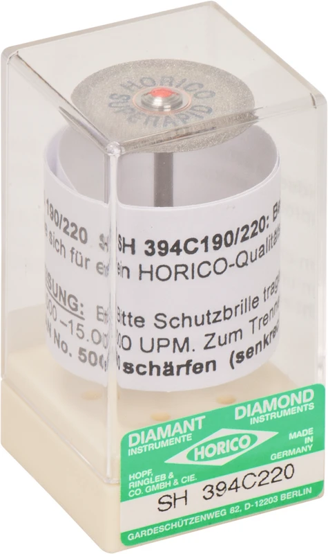 Superapid®  Stück  doppelseitig, flexibel, rot fein, HP, Figur 394, 0,19 mm, ISO 220