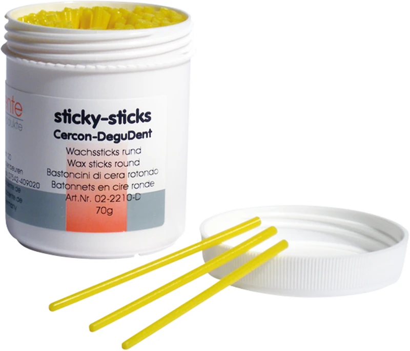 Sticky-Sticks  Dose  70 g Wachssticks, rund, Ø 3 mm