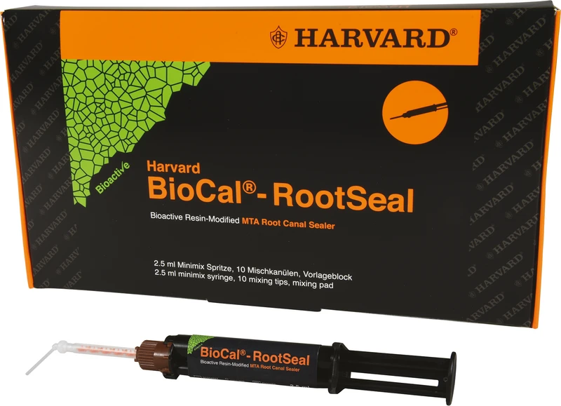 Harvard BioCal®-RootSeal  Packung  2,5 ml Spritze, Zubehör