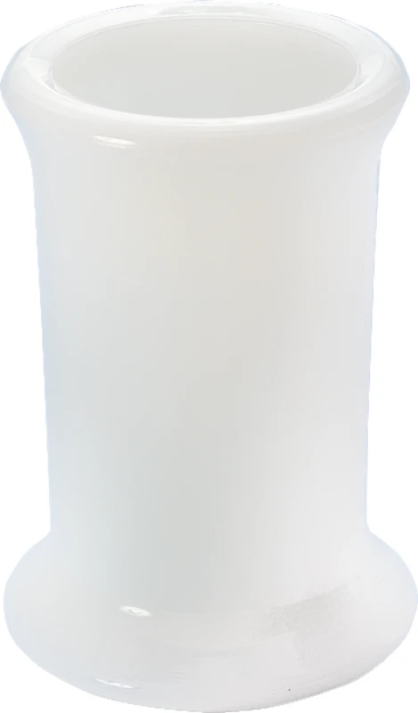 Desinfektionsglas  Stück  aus Opalglas, 120 x 88 mm