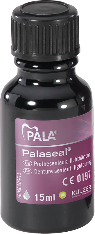Palaseal®  Packung  2 x 15 ml Prothesenlack