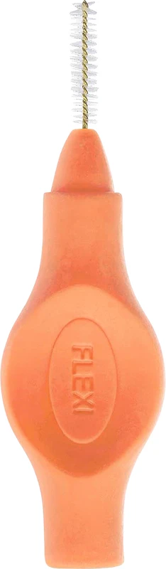 FLEXI® Interdentalbürsten PHD  Packung  6 Stück tangerine, PHD 0.8 (Ø 0,45 mm), ISO 1
