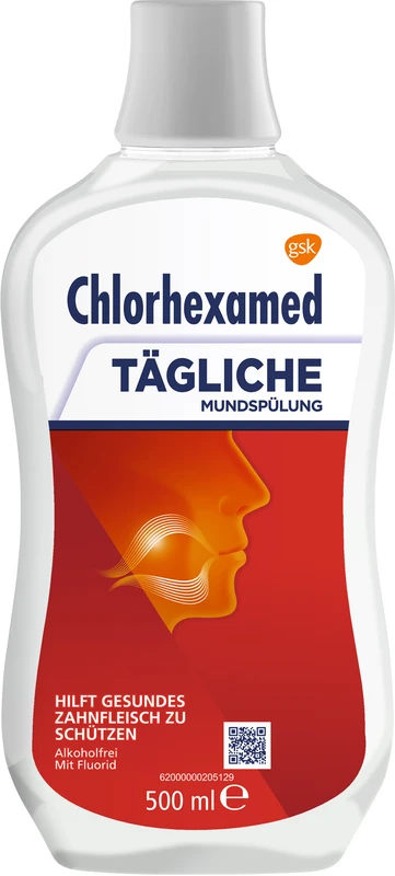 Chlorhexamed TÄGLICHE MUNDSPÜLUNG  Flasche  500 ml, 0,06 %