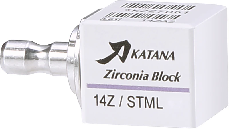 KATANA Zirconia Block  Packung  5 Stück Größe 14Z, A3