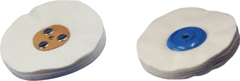 Flanellschwabbel  Stück  mit Kunststoffkern, Ø 125 mm, S: 18 mm