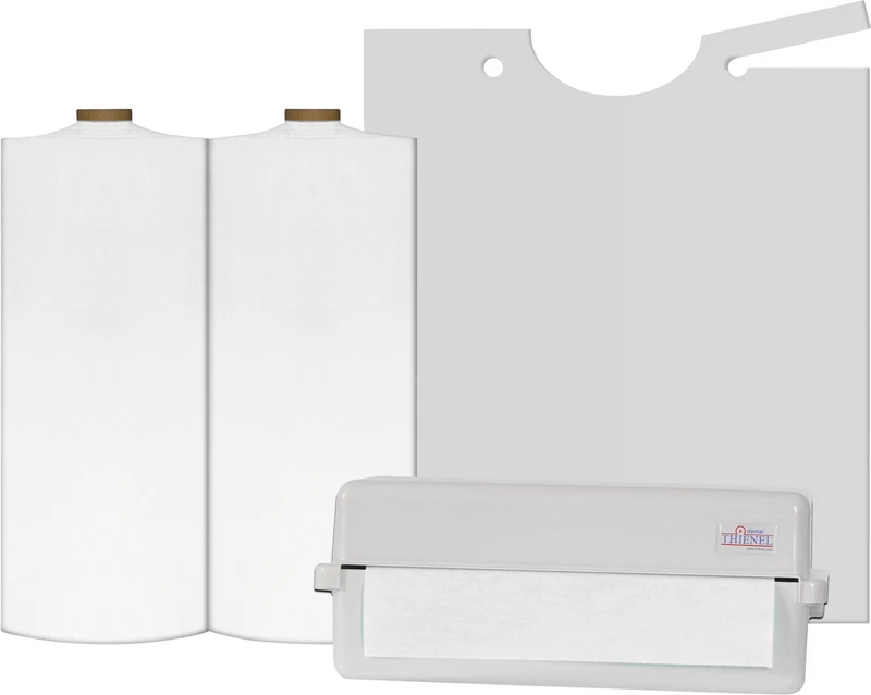 THERMOBIB   Rolle  60 Stück comfort, 80 x 54 cm, weiß