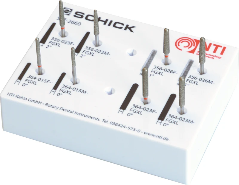 Diamant Werkzeugsatz  Set  8 Stück SchaftØ 1,6 mm