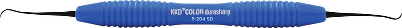 KKD® COLOR durasharp Scaler  Stück  blau, für Front- und Seitenzähne, mit Silicongriff