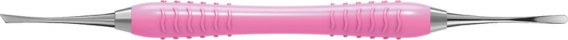 Raspatorium MINI-Glickmann Colori Silikon LS   Stück  3 mm, LiquidSteel, Silikongriff, pink