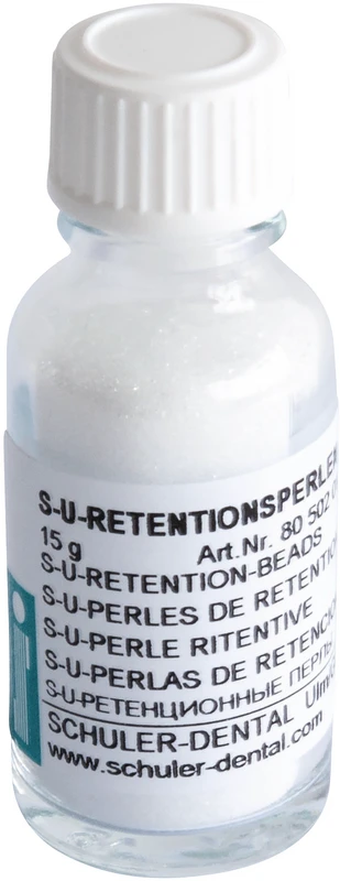 S-U-Retentionsperlen  Packung  15 g Retentionsperlen Ø 0,4 mm