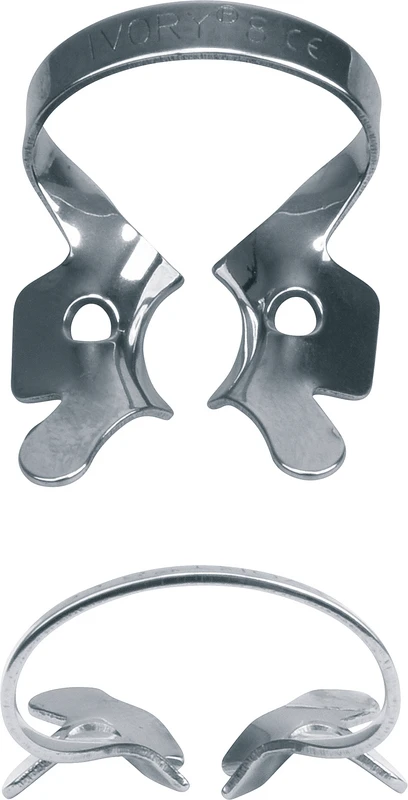 Ivory® Klammer   Stück  Form 8, Standardklammer für obere Molaren