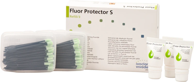 Fluor Protector S   Nachfüllpackung  3 x 7 g Tube