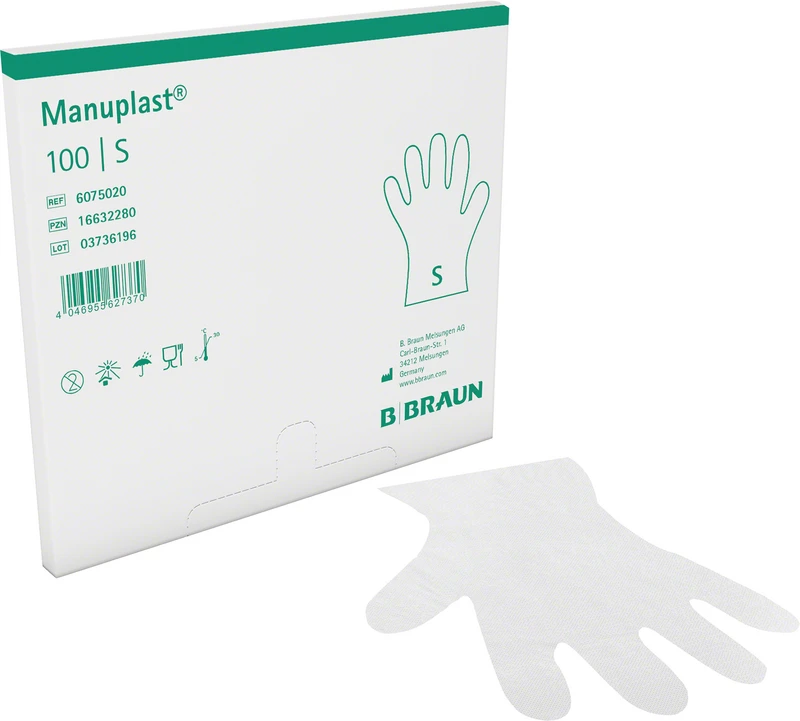 Manuplast® PE  Packung  100 Stück puderfrei, L
