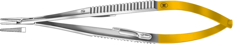 Mikro-Nadelhalter nach Castroviejo  Stück  HSD 314-18, 180 mm