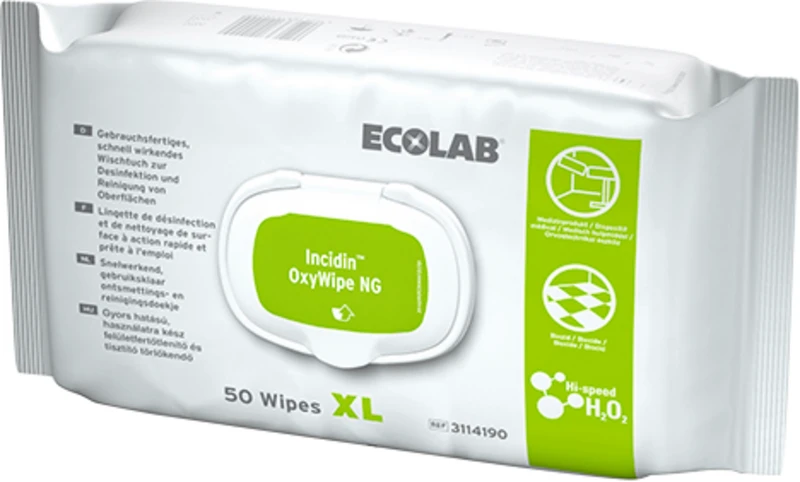 Incidin OxyWipe NG  Packung  6 x 50 Stück XL 25 x 37 cm