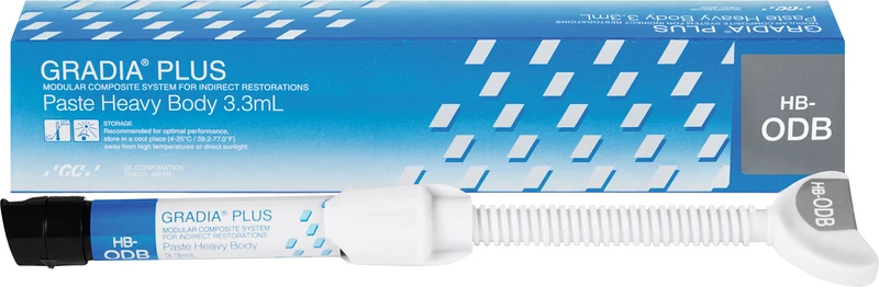 GC GRADIA® PLUS  Spritze  3,3 ml Paste HB-ODB