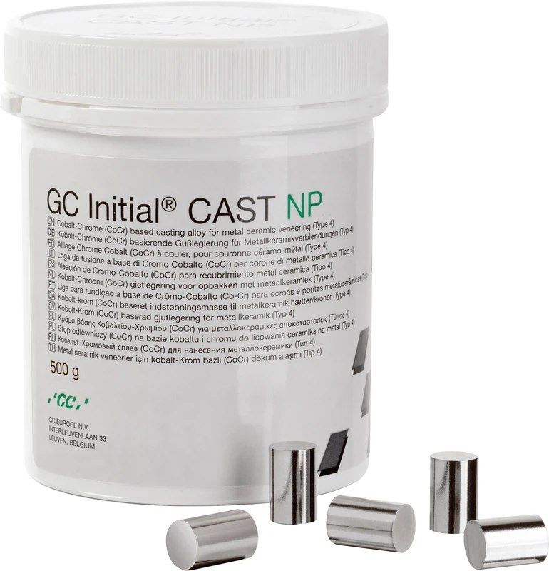 GC Initial CAST NP  Dose  500 g Legierung
