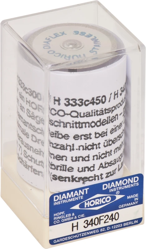 DIAFLEX® 340  Stück  doppelseitig, flexibel, gelb extra fein, HP, Figur 340 F, 0,2 mm, ISO 240