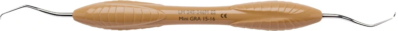 LM Mini-Gracey   Stück  Figur 15\16, für Posterior, mesial, braun, LM-ErgoSense® Griff