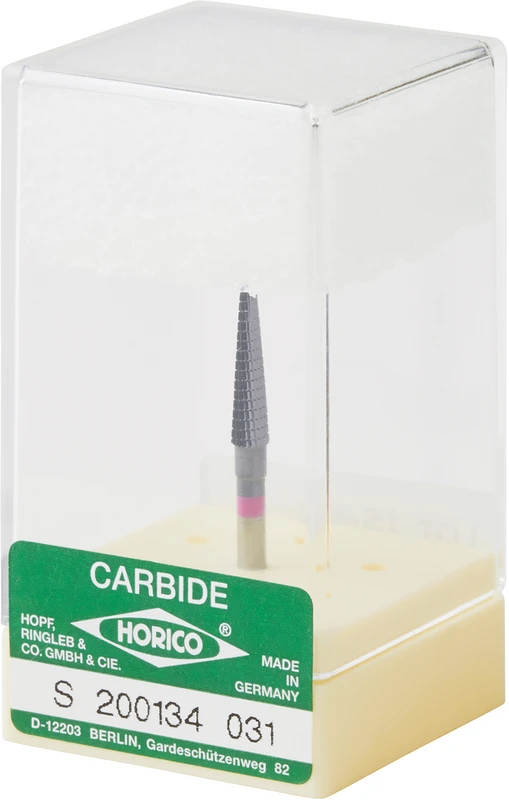 HM-Fräser 200  Stück  schwarz besch., Konditionierung, rosa fein, HPS, Figur S200, 13,5 mm, ISO 031