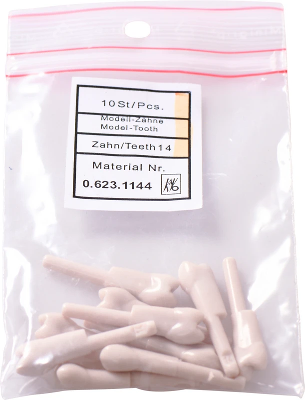 Schnappzahn Modell Prämolar  Packung  10 Stück Nr. 14
