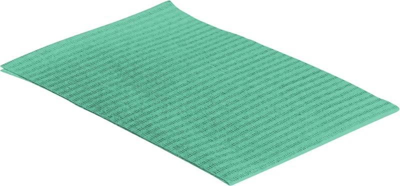 Einmal-Patientenservietten  Packung  500 Stück mint-grün, 33 x 45 cm