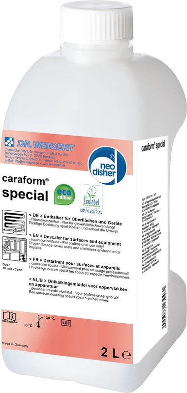 caraform® special  Karton  6 x 2 Liter