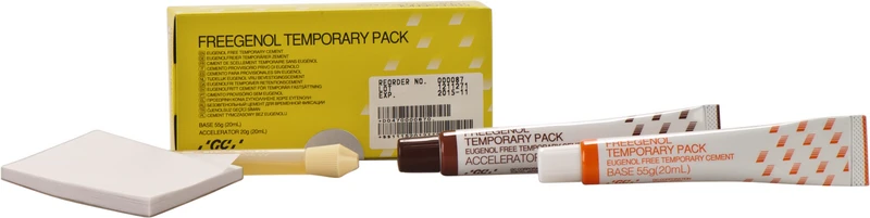 GC FREEGENOL TEMPORARY  Packung  55 g Base, 20 g Katalysator, 5 g Cleaner