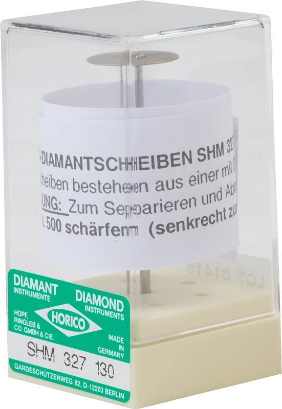 Sinterdiamantschleifer 327  Stück  starr, SHM, Figur 327, 0,3 mm, ISO 130