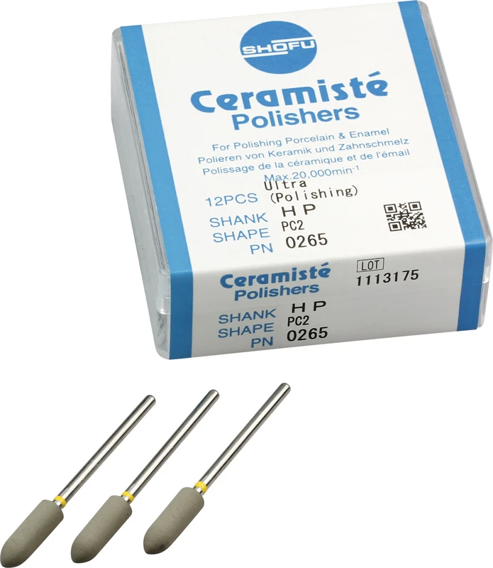 Ceramisté  Packung  12 Stück gelb ultra, HP, Figur PC2, ISO 050